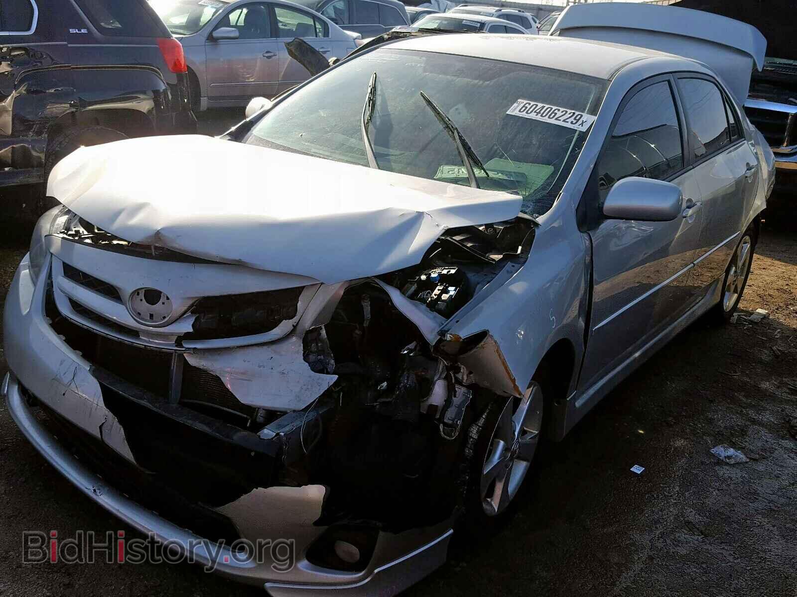 2012 TOYOTA COROLLA BA - VIN: 2T1BU4EE5CC769595 - Фото 2