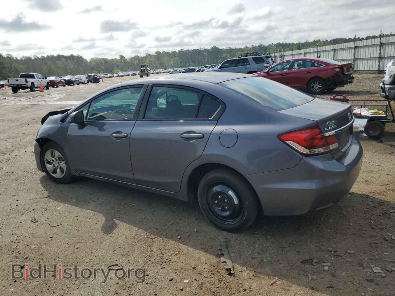 2015 HONDA CIVIC - VIN: 2HGFB2F51FH542460 - Фото 2