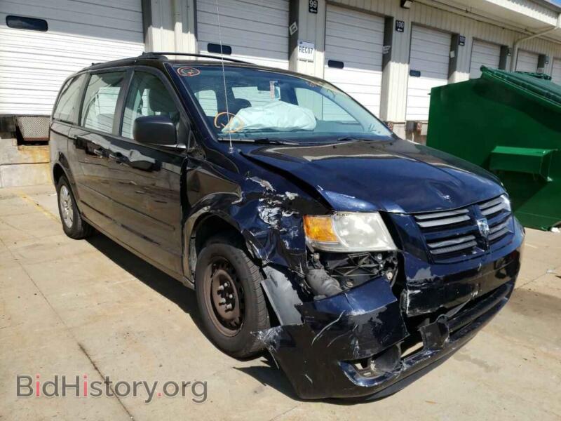 2010 Dodge CARAVAN Grand Cara (VIN 2D4RN4DE6AR356422) — photo 1 of 10, Copart, damage: front end