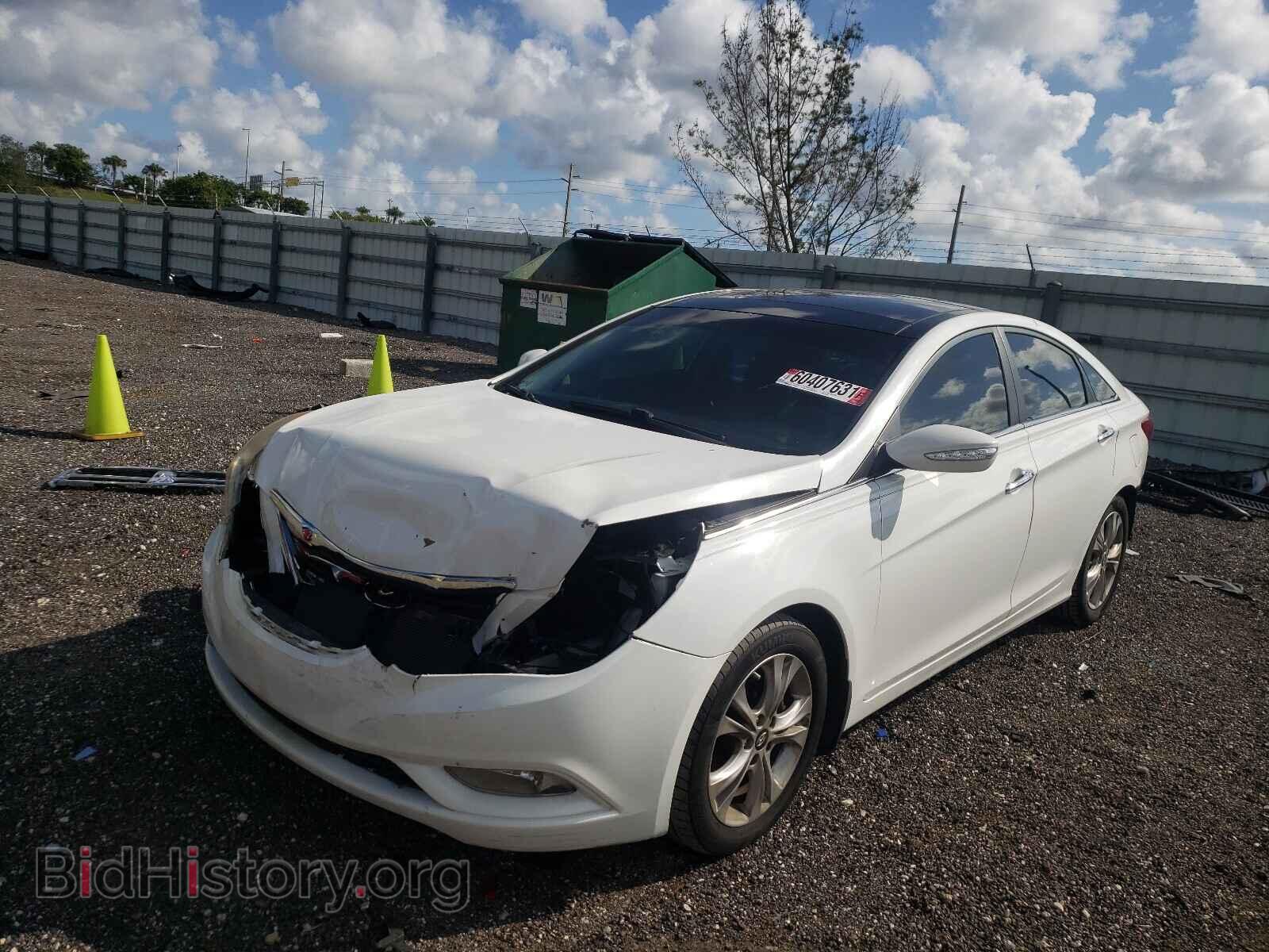 2012 HYUNDAI SONATA - VIN: 5NPEC4AC8CH356538 - Фото 2