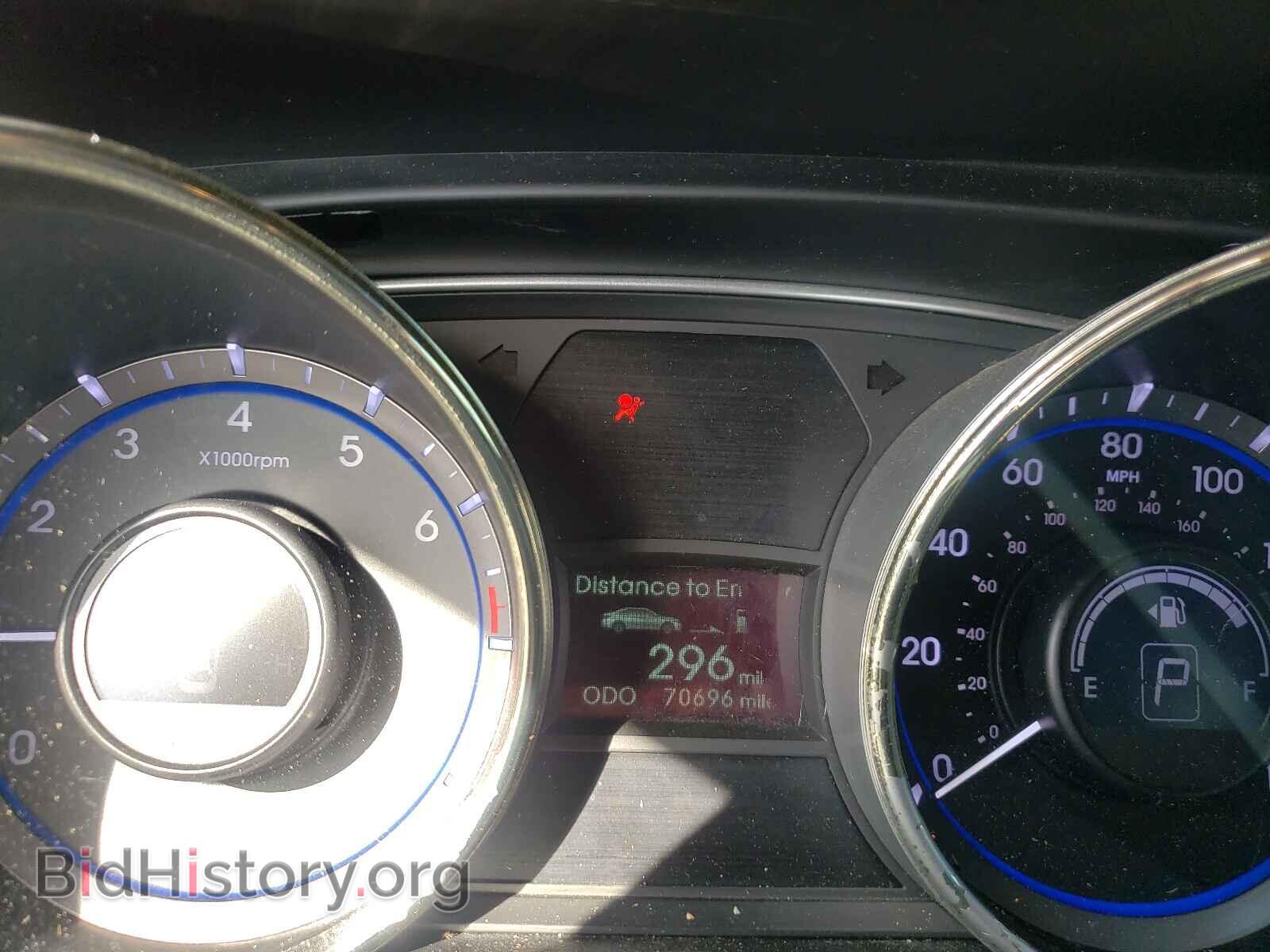 2012 HYUNDAI SONATA - VIN: 5NPEC4AC8CH356538 - Фото 8