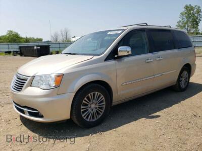 2014 Chrysler MINIVAN Touring L, золотистый — VIN 2C4RC1CG5ER461396, Copart