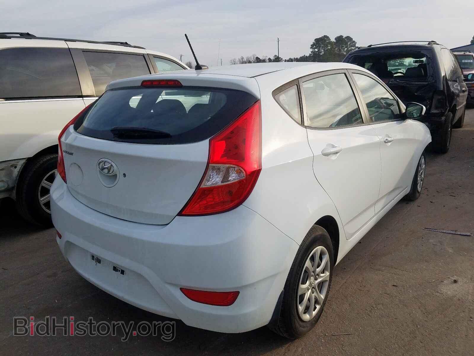 2014 HYUNDAI ACCENT - VIN: KMHCT5AE4EU170868 - Фото 4