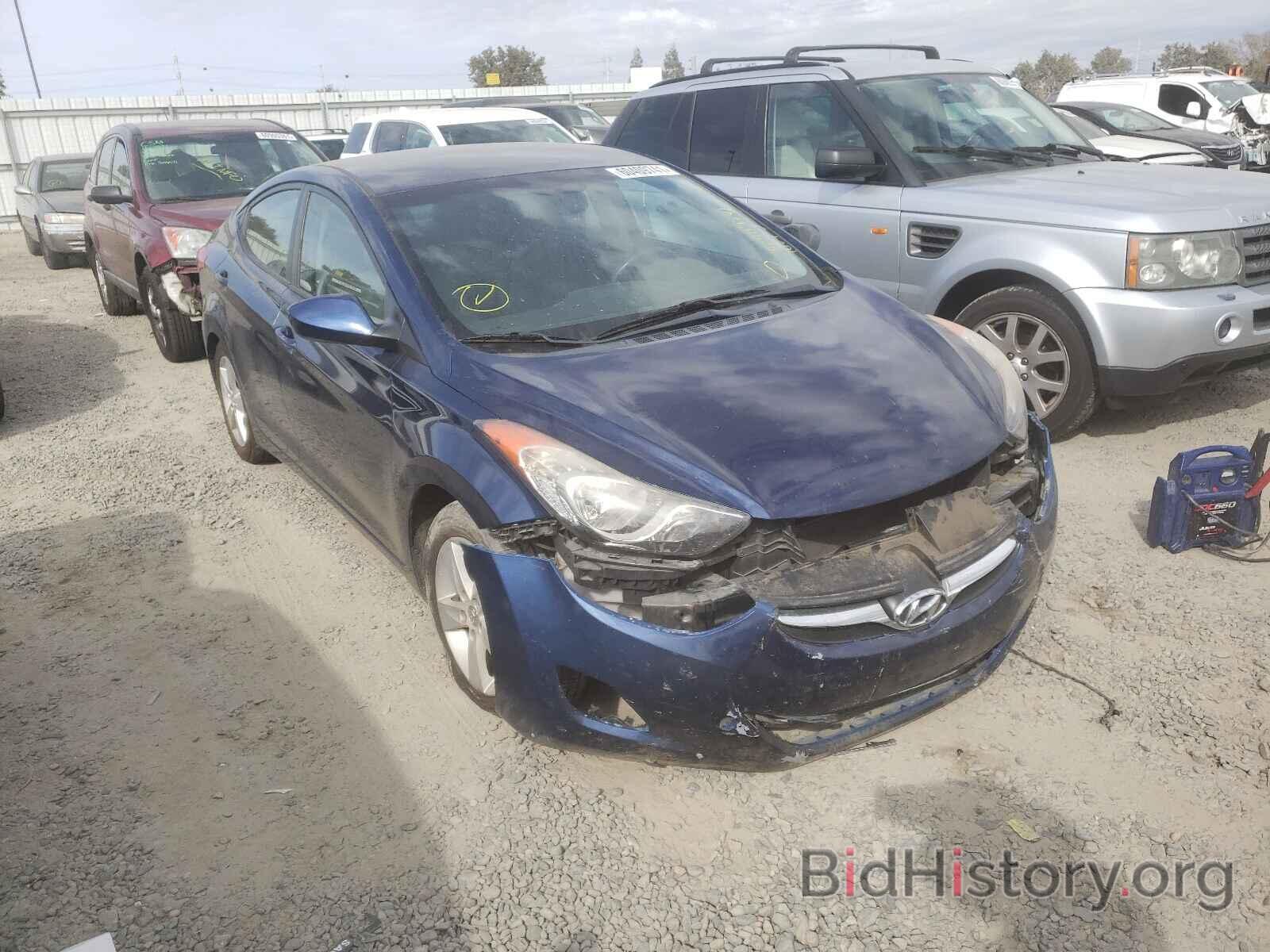 Фотография KMHDH4AE9DU780165 - HYUNDAI ELANTRA 2013