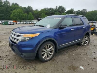2013 Ford EXPLORER XLT, синий — VIN 1FM5K8D80DGA95621, Copart