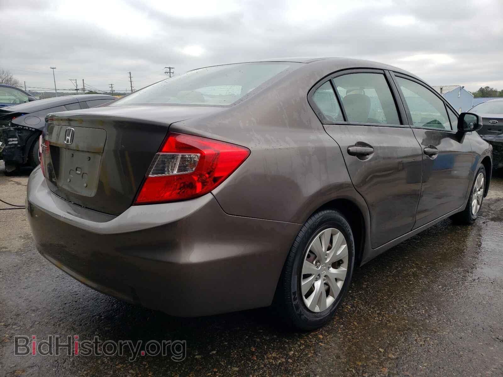 2012 HONDA CIVIC - VIN: 19XFB2F5XCE328668 - Фото 4
