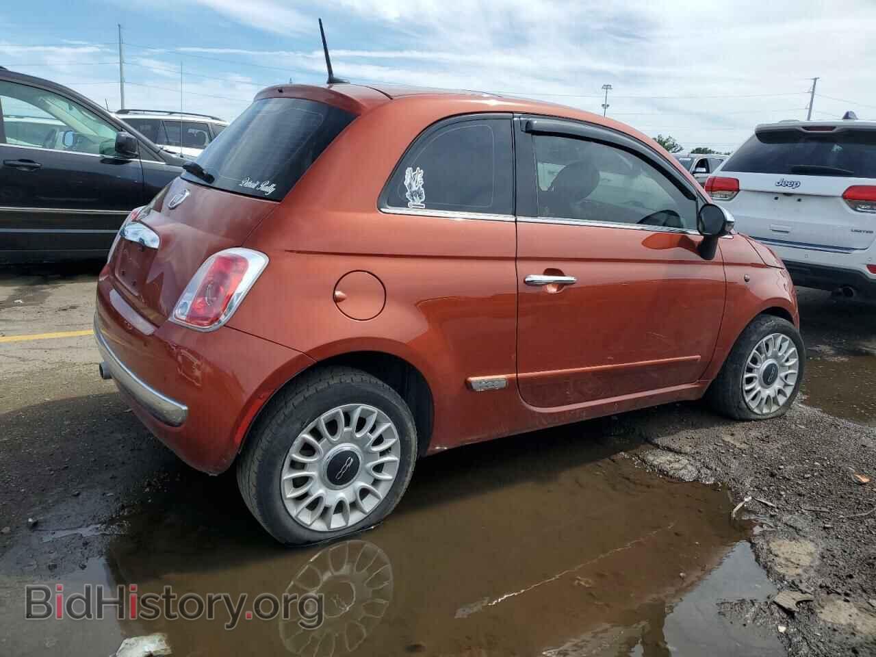 2013 FIAT 500 - VIN: 3C3CFFCR7DT739467 - Фото 3