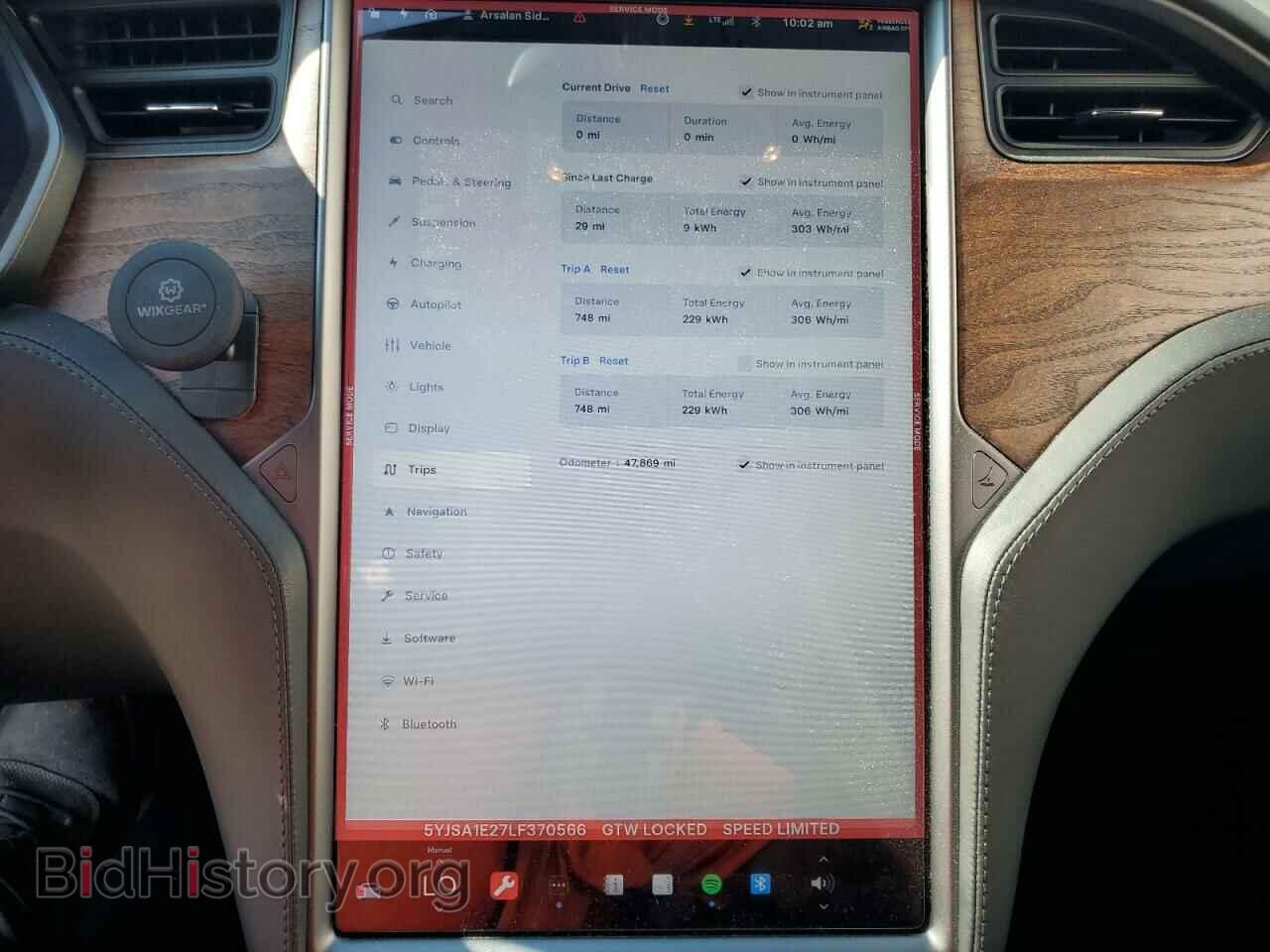 2020 TESLA MODEL S - VIN: 5YJSA1E27LF370566 - Photo 9