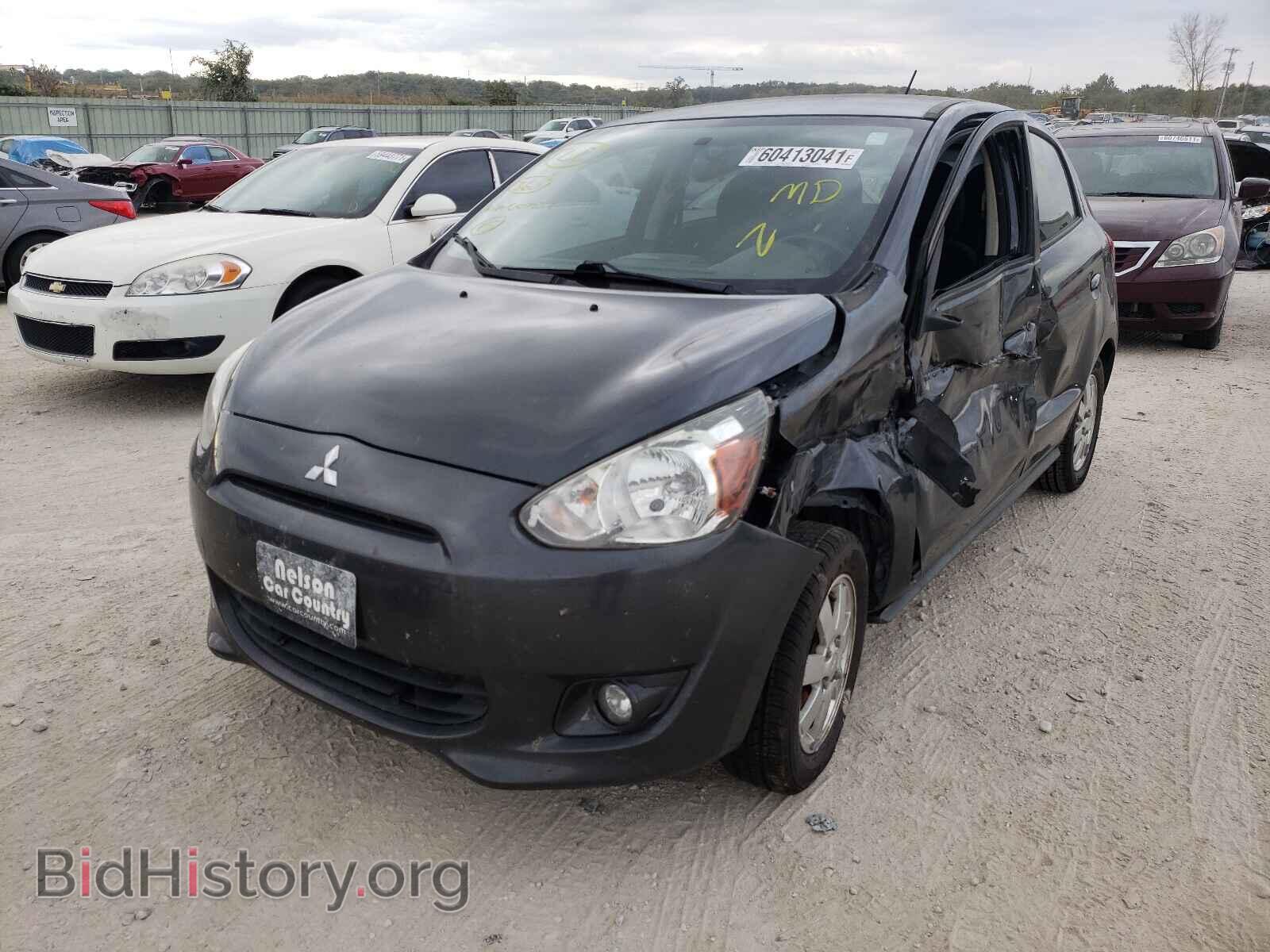 2015 MITSUBISHI MIRAGE - VIN: ML32A4HJ5FH007159 - Фото 2