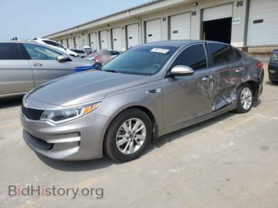 2018 Kia OPTIMA LX, gray — VIN 5XXGT4L35JG228613, Copart