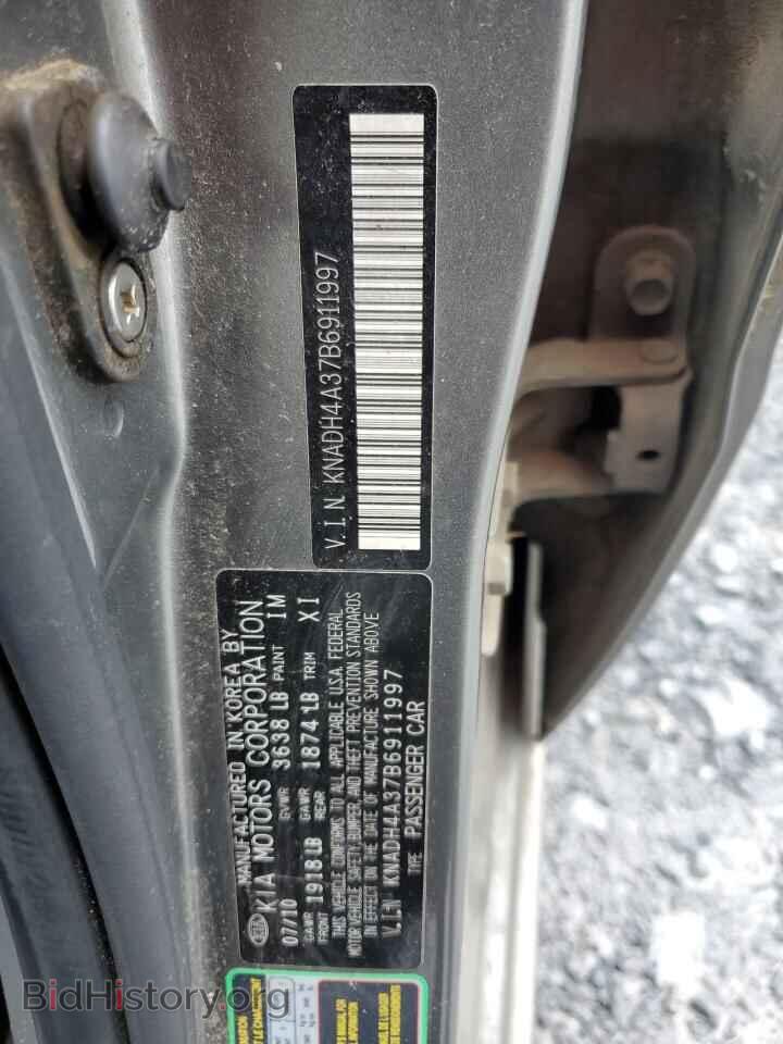 2011 KIA RIO - VIN: KNADH4A37B6911997 - Фото 12