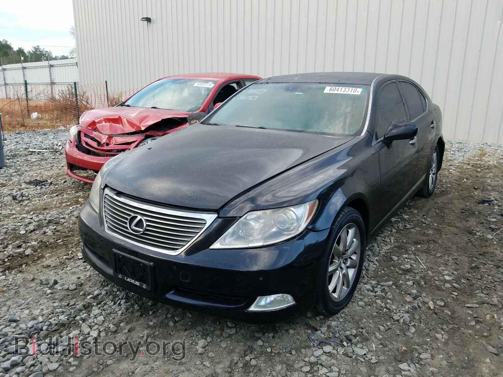 2008 LEXUS LS460 - VIN: JTHBL46F085074566 - Фото 2