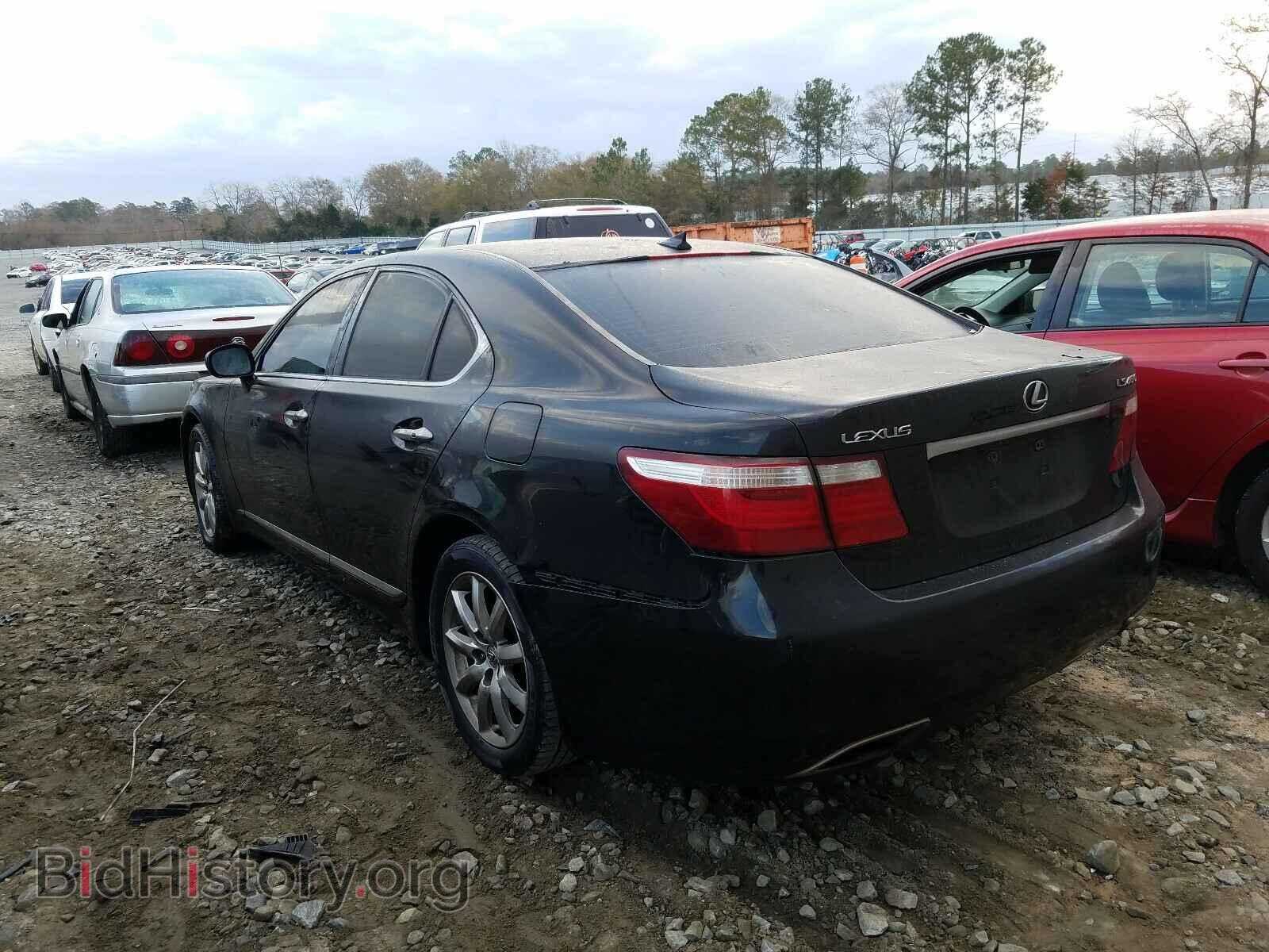 2008 LEXUS LS460 - VIN: JTHBL46F085074566 - Фото 3