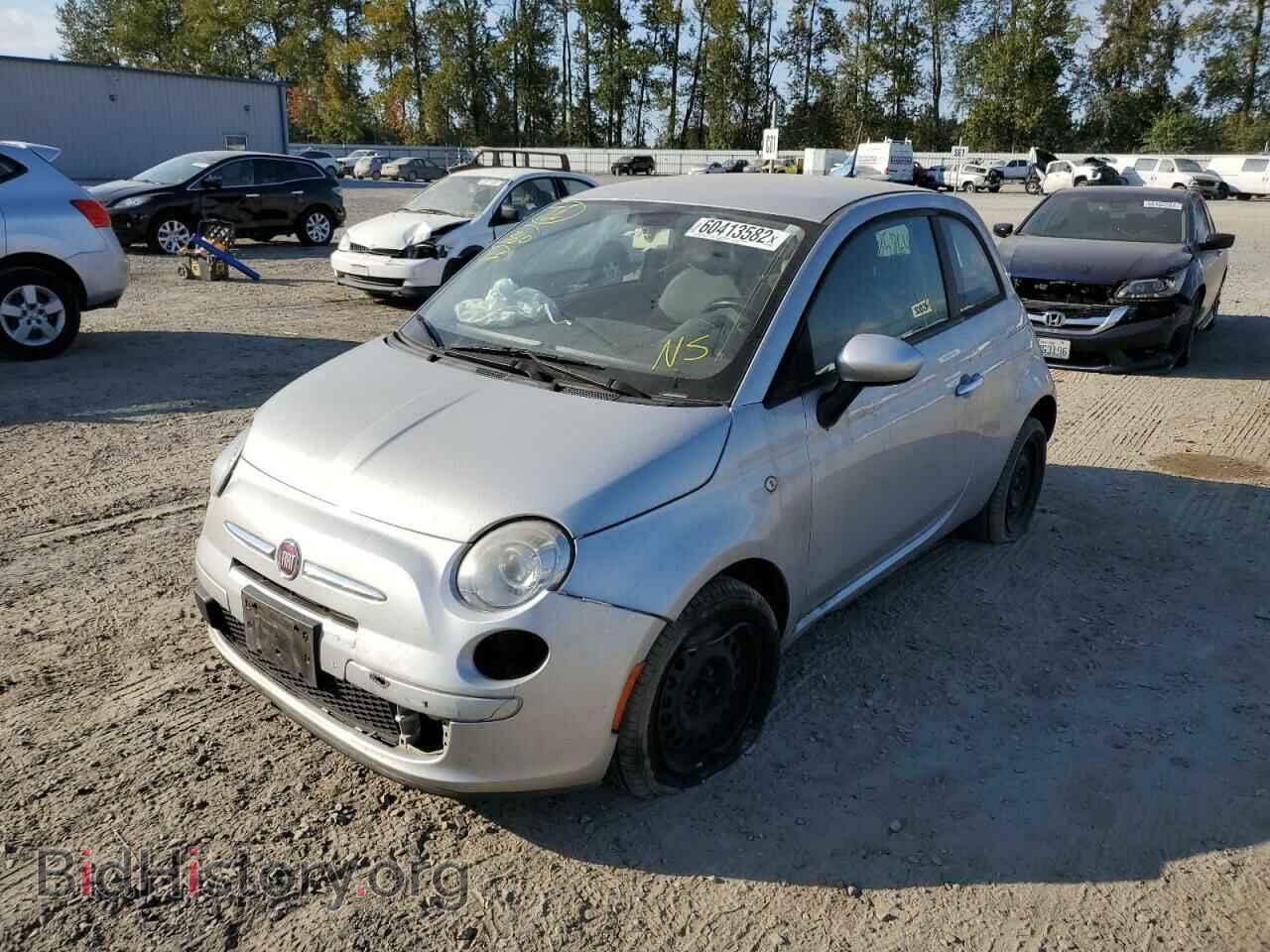 2012 FIAT 500 - VIN: 3C3CFFAR5CT179627 - Фото 2