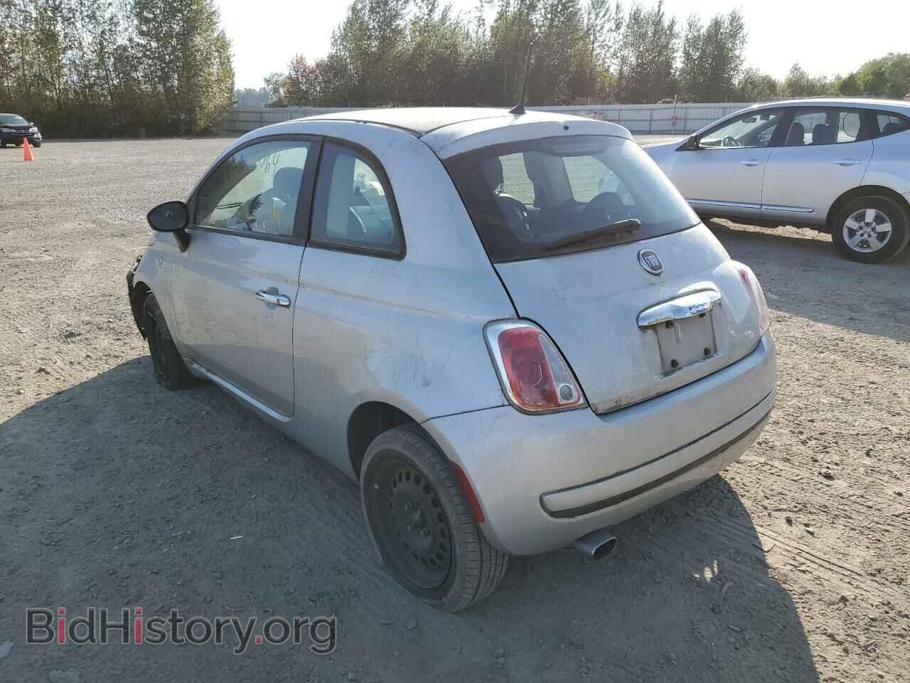 2012 FIAT 500 - VIN: 3C3CFFAR5CT179627 - Фото 3