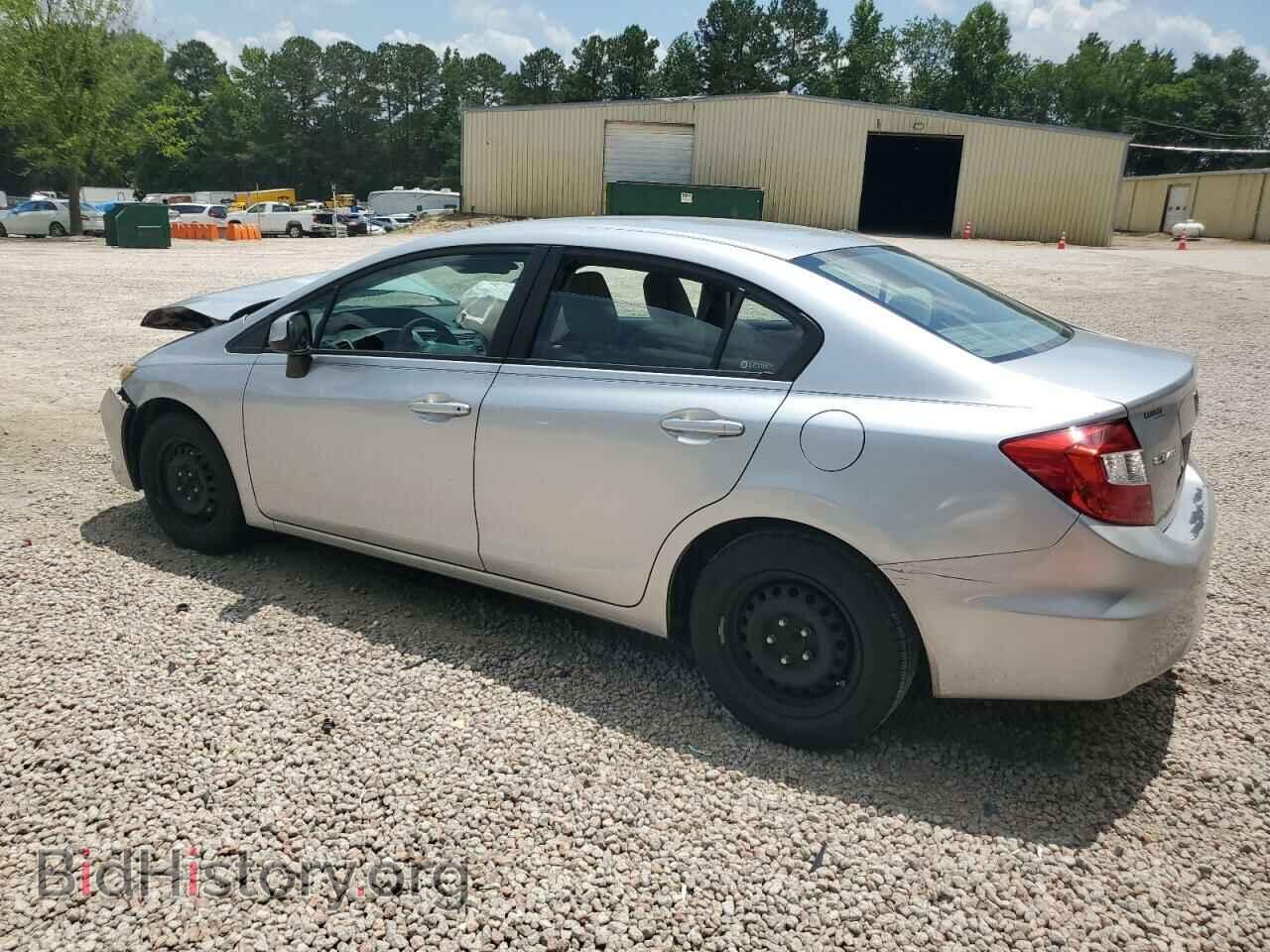 2012 HONDA CIVIC - VIN: 2HGFB2F52CH608204 - Фото 2