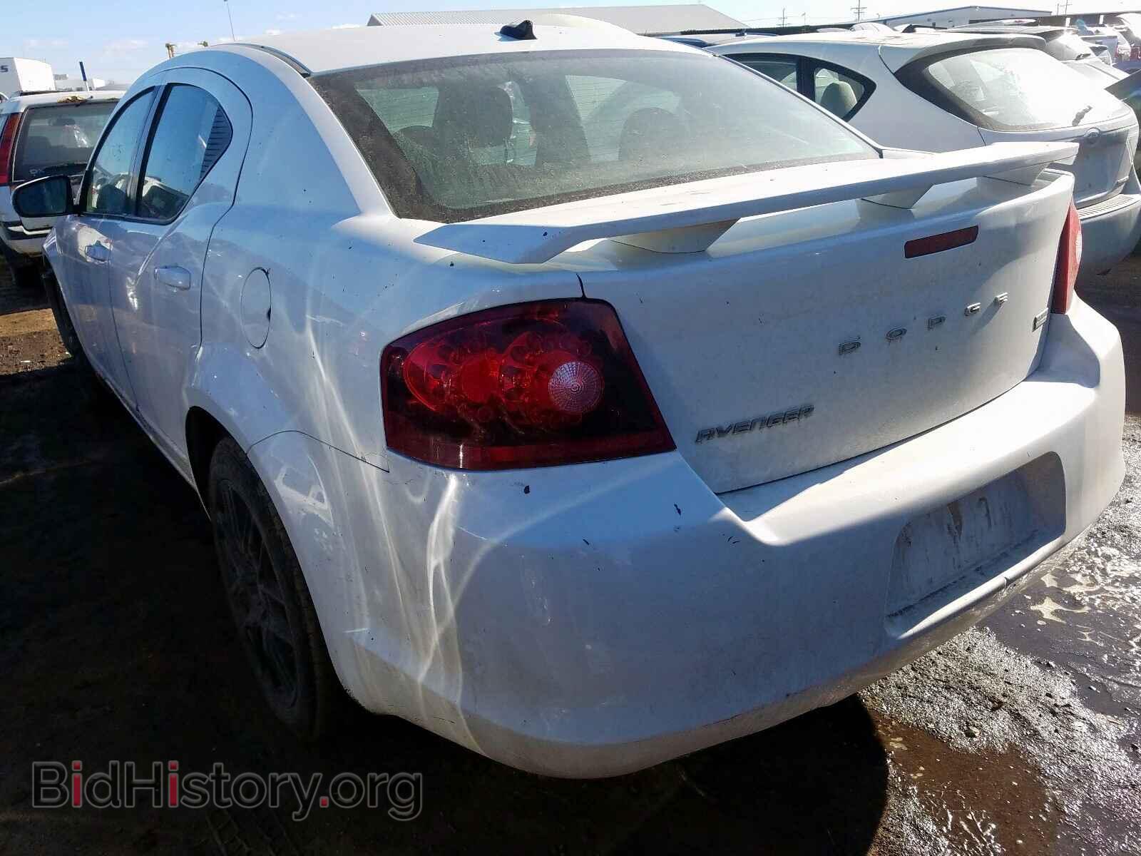 2012 DODGE AVENGER - VIN: 1C3CDZEG7CN285125 - Фото 3
