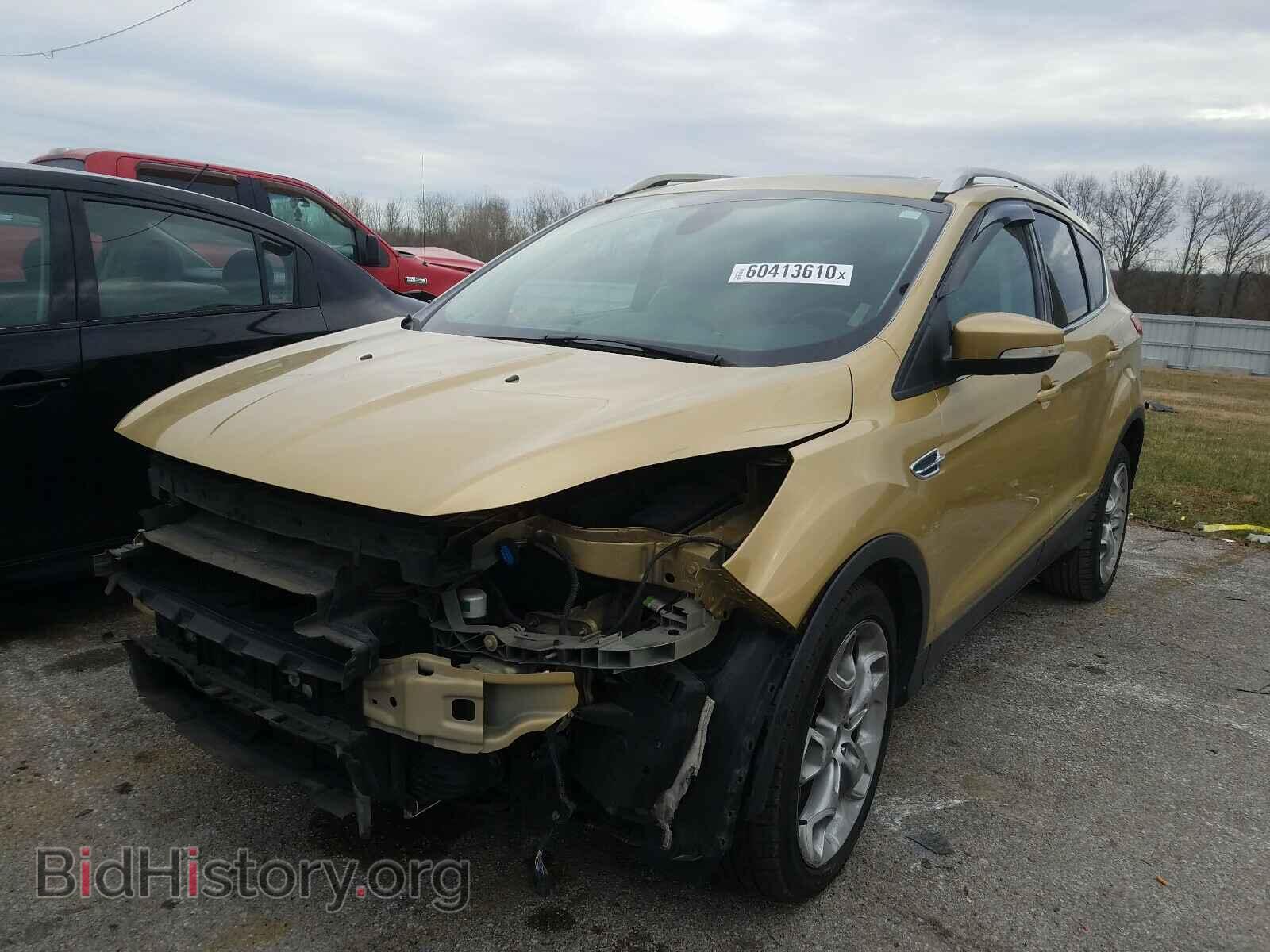 2014 FORD ESCAPE - VIN: 1FMCU9J97EUC74374 - Фото 2