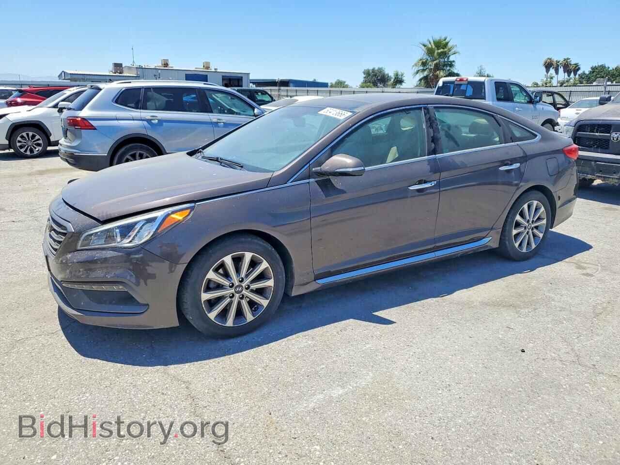Фотография 5NPE34AF4GH431302 - HYUNDAI SONATA 2016