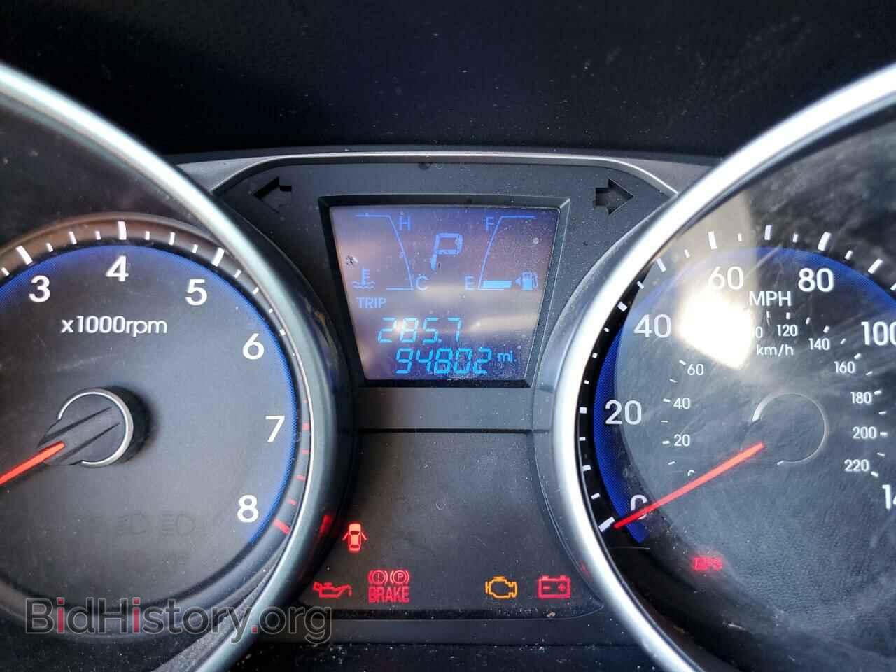 2012 HYUNDAI TUCSON - VIN: KM8JUCAC5CU406951 - Фото 8