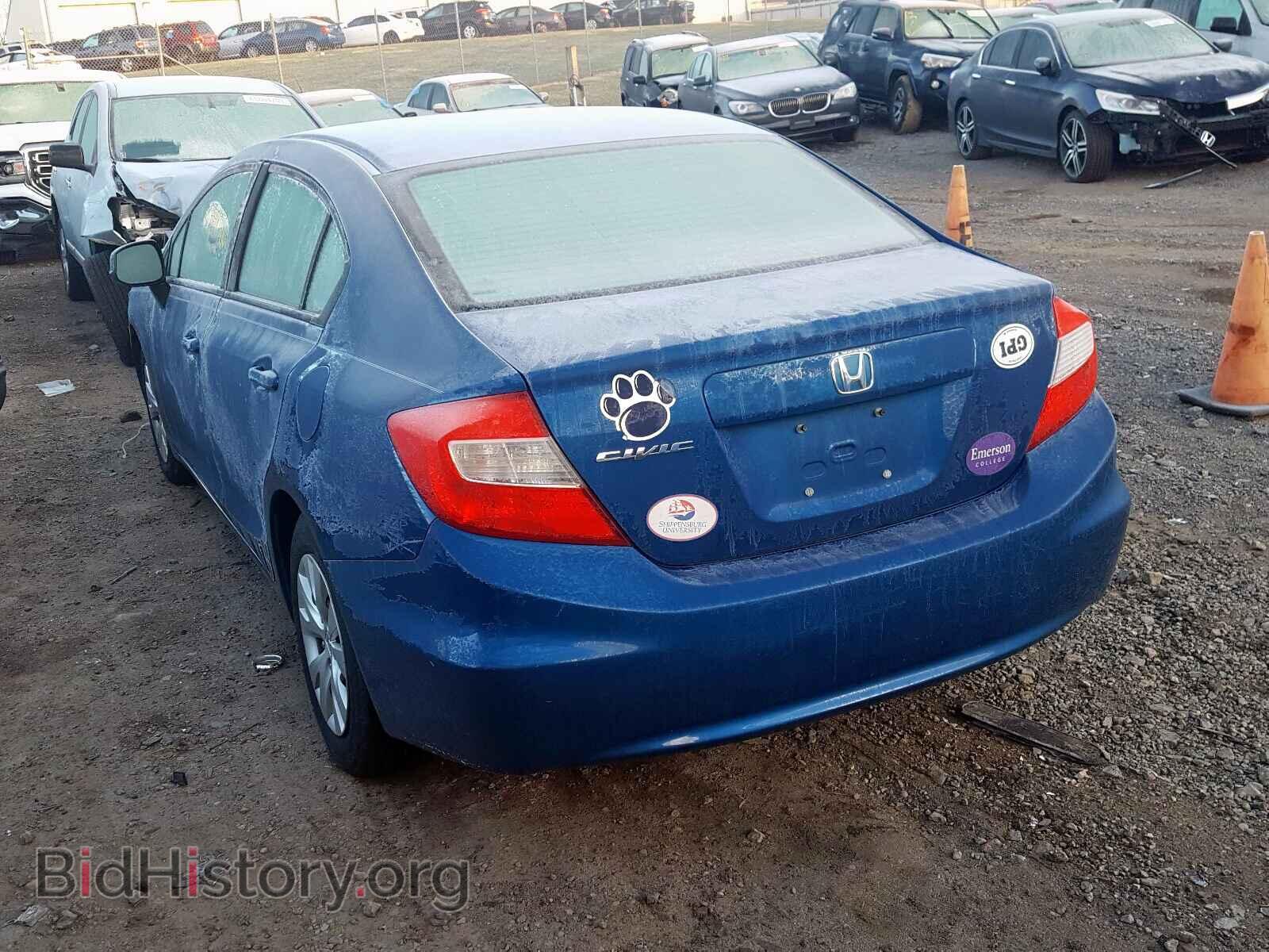 2012 HONDA CIVIC LX - VIN: 19XFB2F56CE363398 - Фото 3