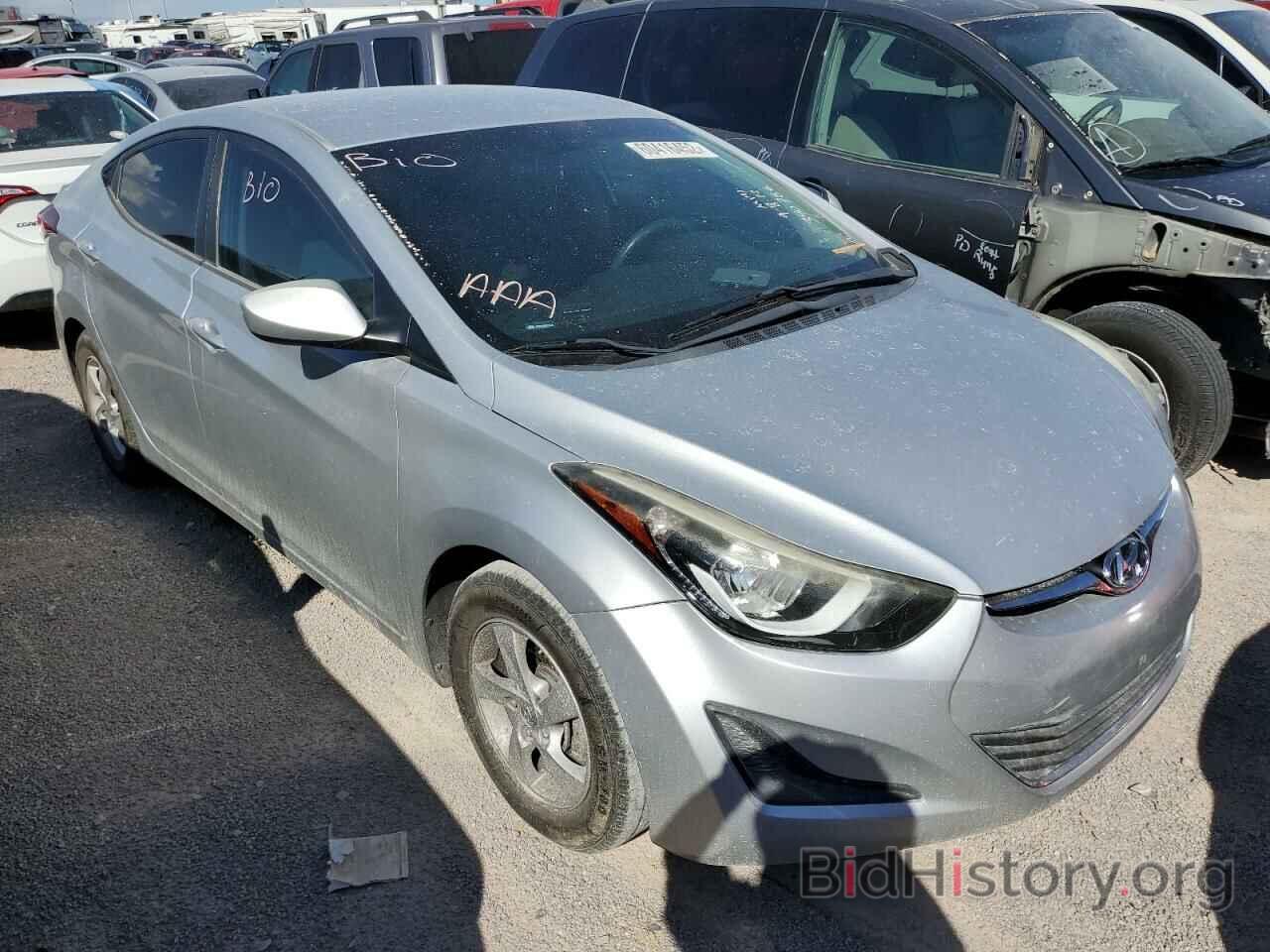 Photo 5NPDH4AE0FH614781 - HYUNDAI ELANTRA 2015