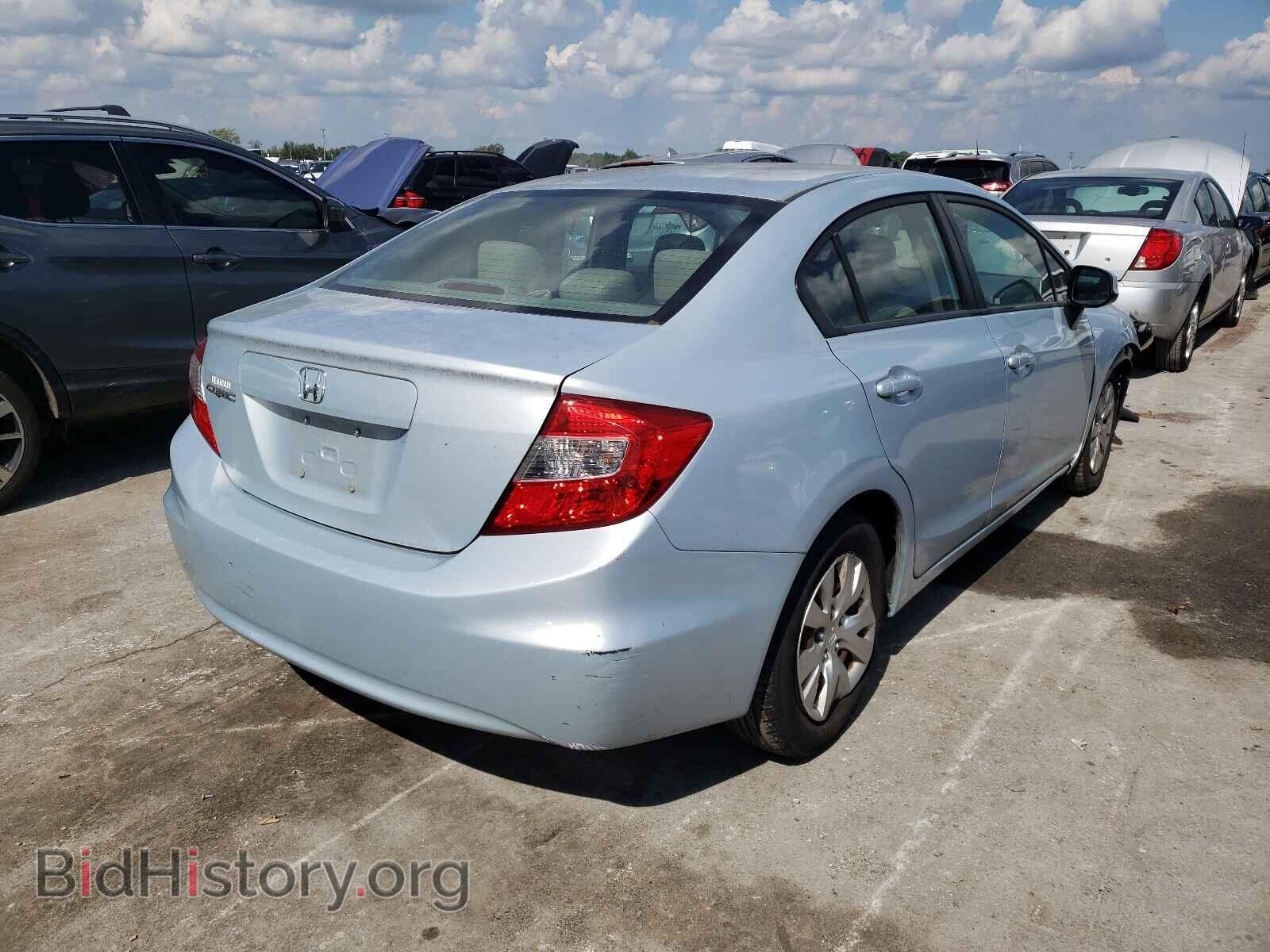 2012 HONDA CIVIC - VIN: 2HGFB2F56CH512415 - Фото 4