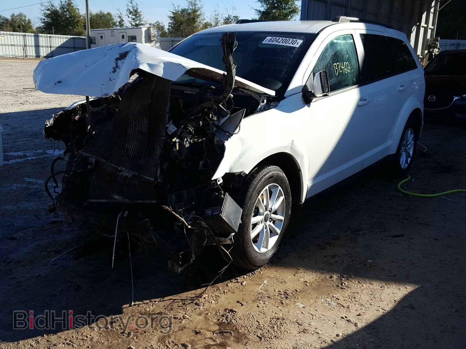 2013 DODGE JOURNEY - VIN: 3C4PDCBB9DT659710 - Фото 2