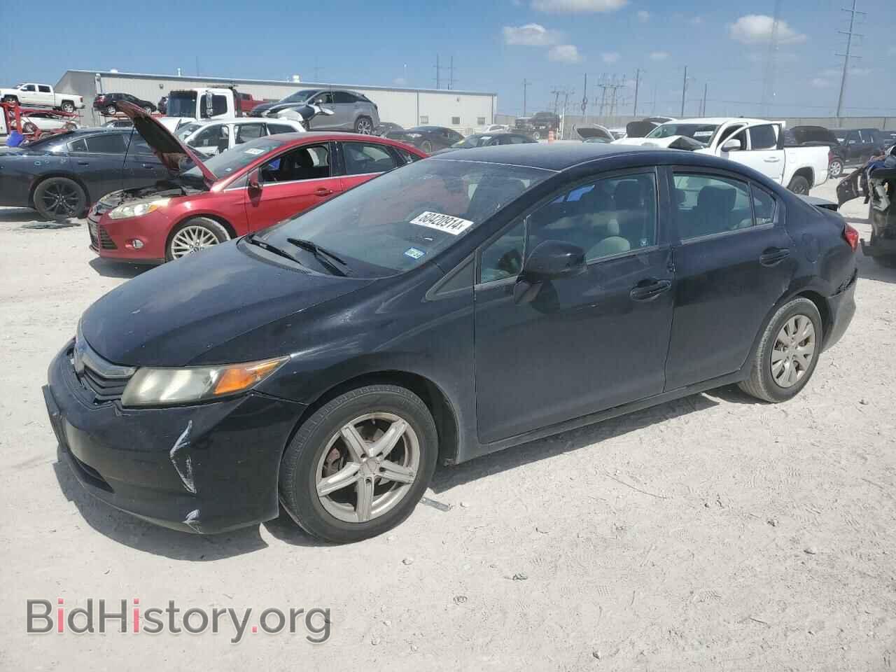 Фотография 2HGFB2F50CH312498 - HONDA CIVIC 2012
