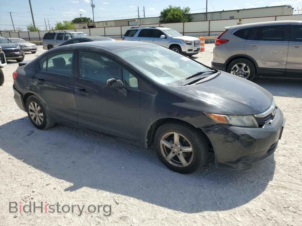 2012 HONDA CIVIC - VIN: 2HGFB2F50CH312498 - Фото 4