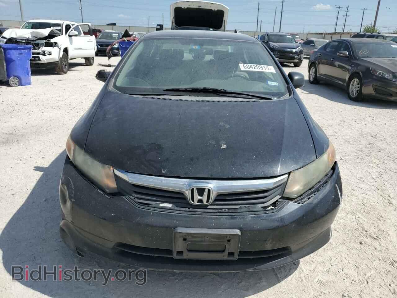 2012 HONDA CIVIC - VIN: 2HGFB2F50CH312498 - Фото 5