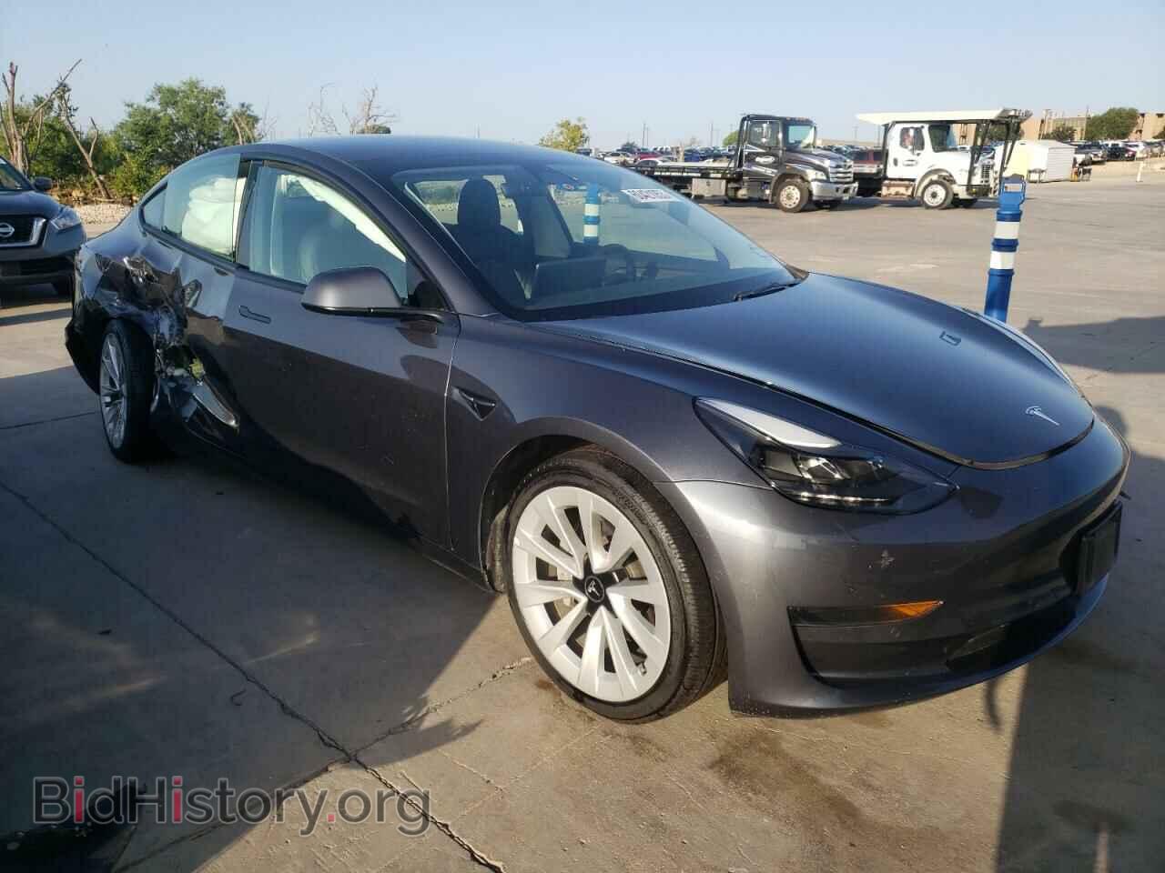 2022 TESLA MODEL 3 - VIN: 5YJ3E1EA2NF186848 - Фото 4