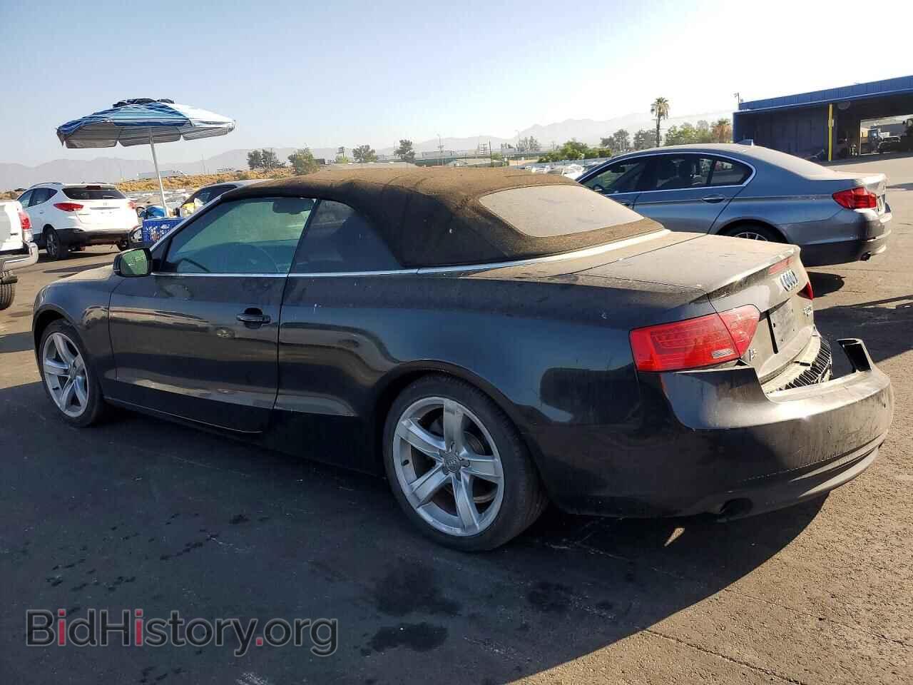 2013 AUDI A5 - VIN: WAULFAFH6DN007572 - Фото 2