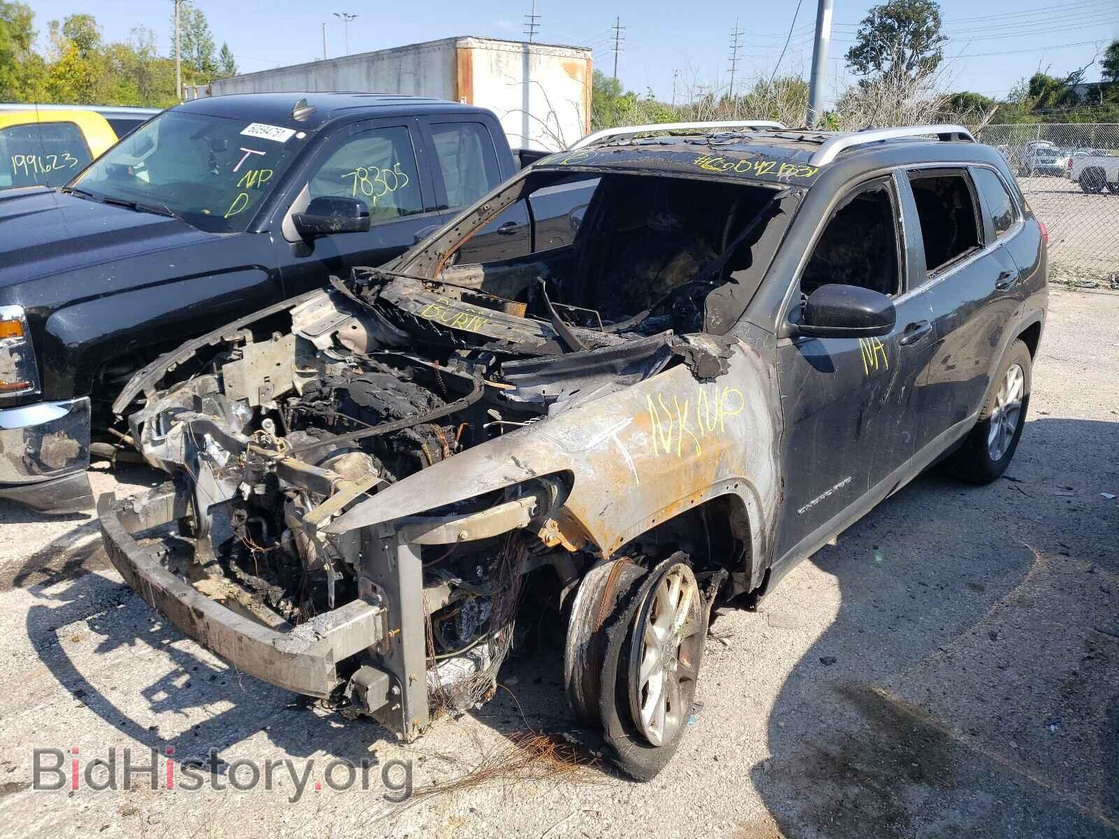 2015 JEEP CHEROKEE - VIN: 1C4PJMCB3FW744357 - Фото 2