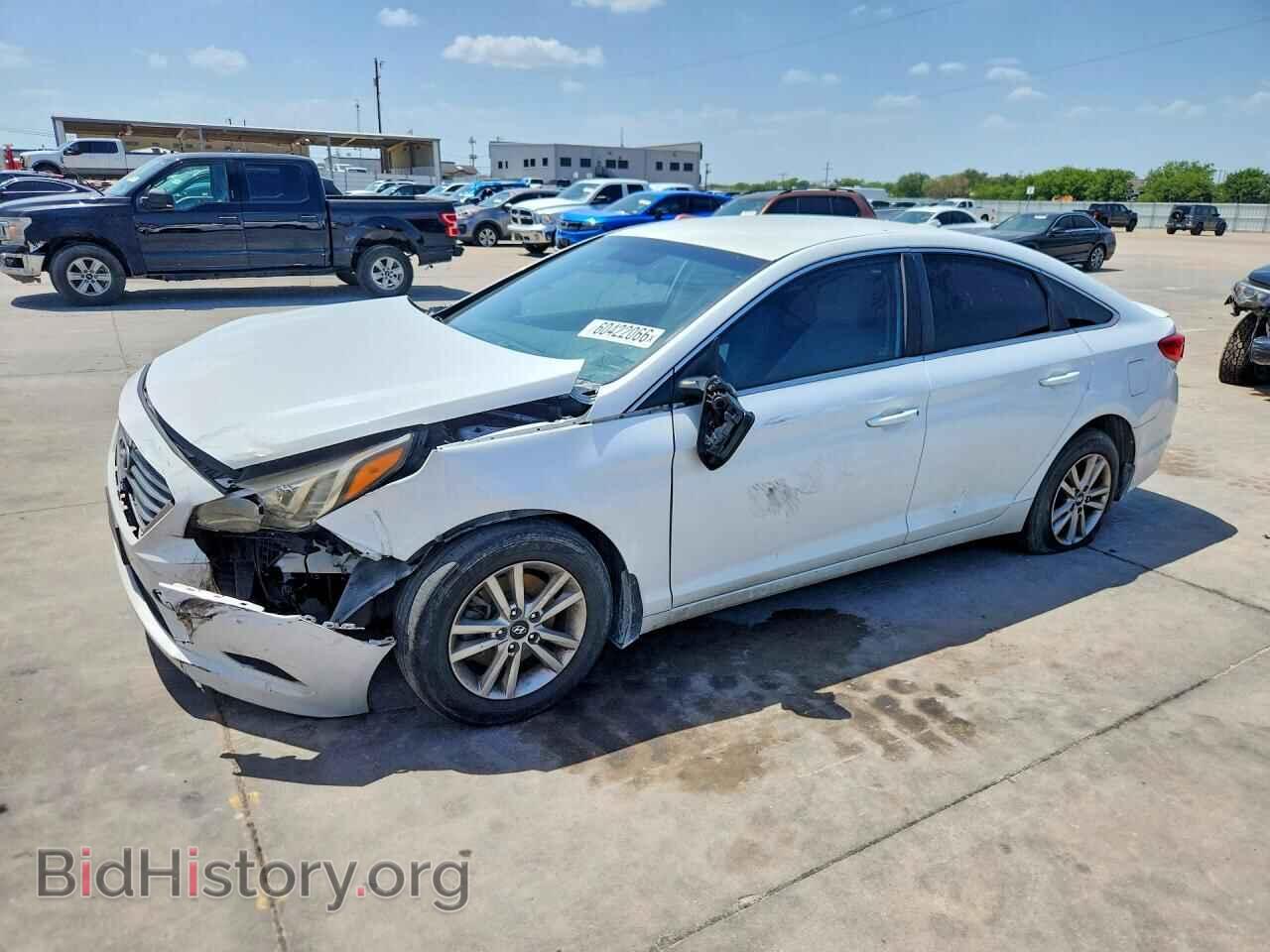 Фотография 5NPE24AF4GH382900 - HYUNDAI SONATA 2016