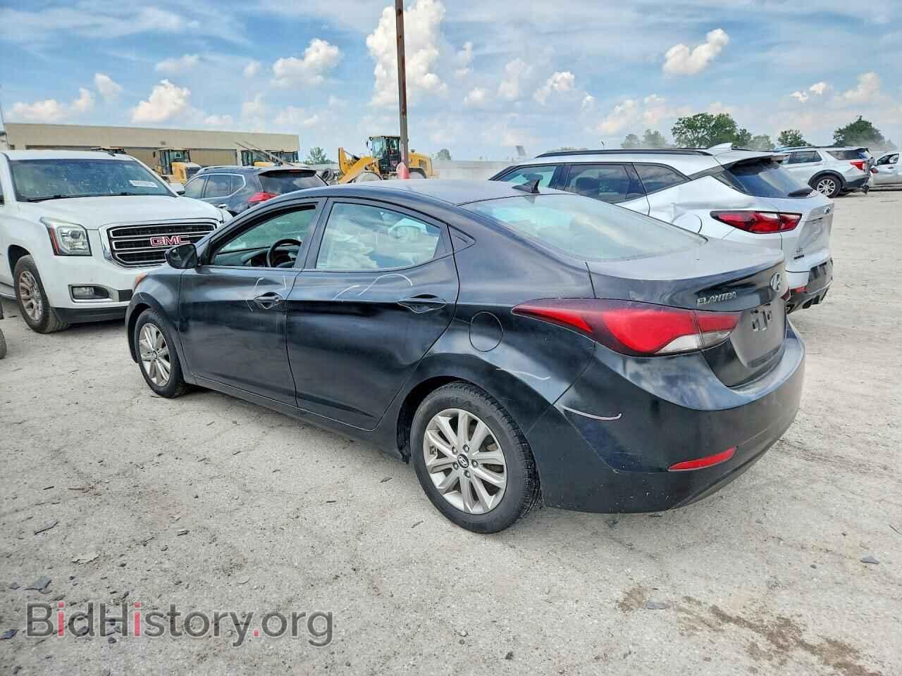 2014 HYUNDAI ELANTRA - VIN: KMHDH4AE2EU172425 - Photo 2
