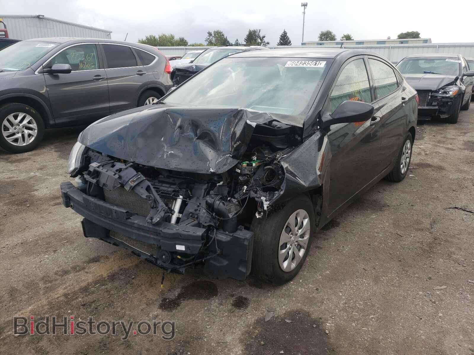 2017 HYUNDAI ACCENT - VIN: KMHCT4AE7HU322110 - Фото 2