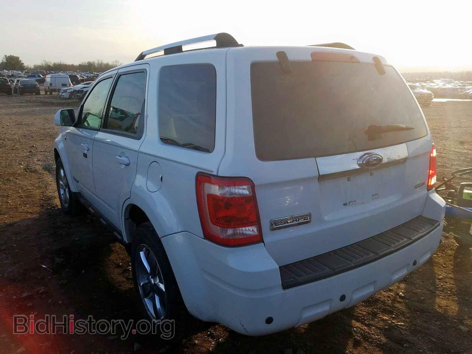2008 FORD ESCAPE - VIN: 1FMCU94178KB42205 - Фото 3