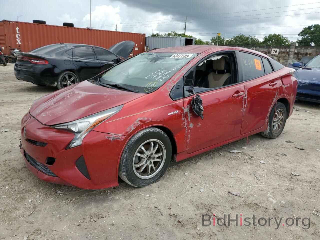 Фотография JTDKARFU4J3062795 - TOYOTA PRIUS 2018