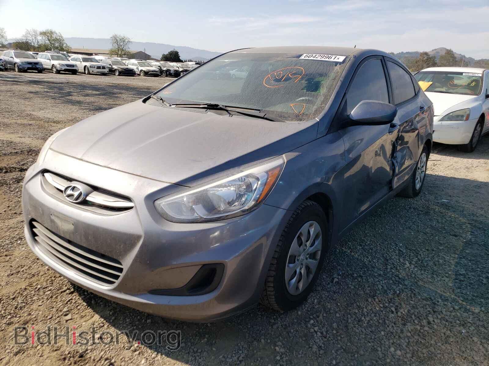 2016 HYUNDAI ACCENT - VIN: KMHCT4AE2GU070930 - Фото 2