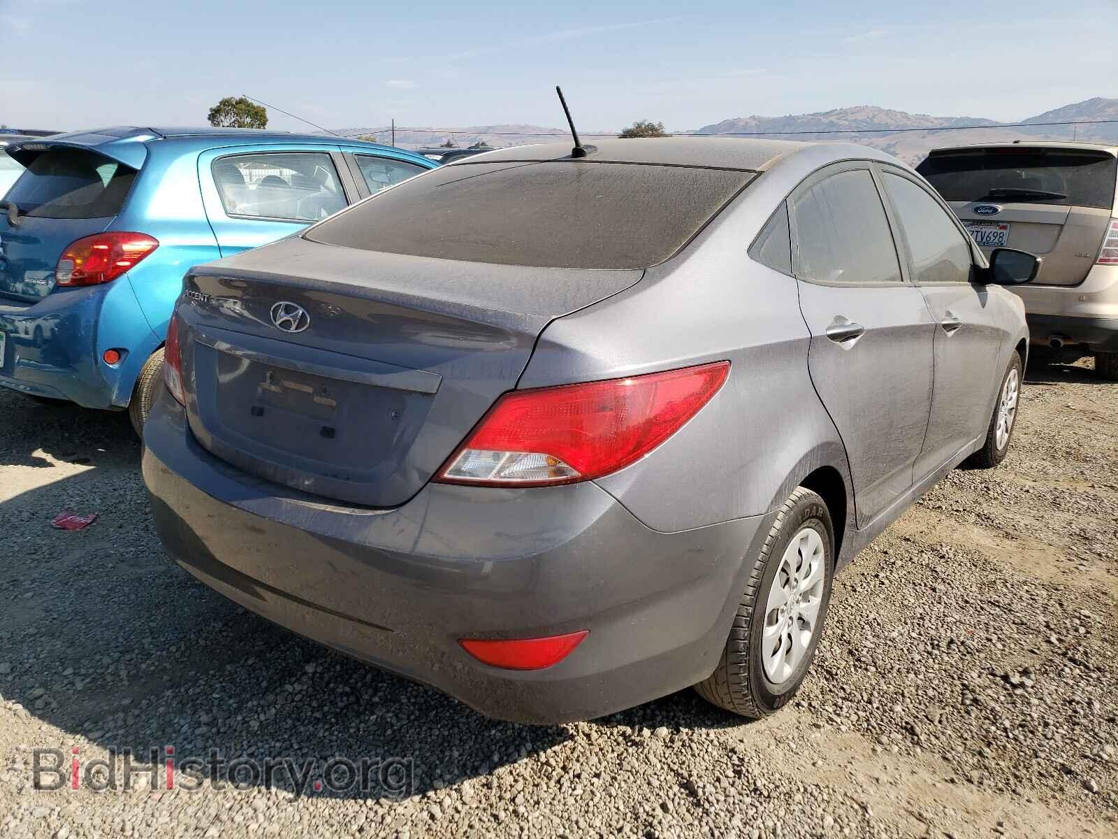 2016 HYUNDAI ACCENT - VIN: KMHCT4AE2GU070930 - Фото 4