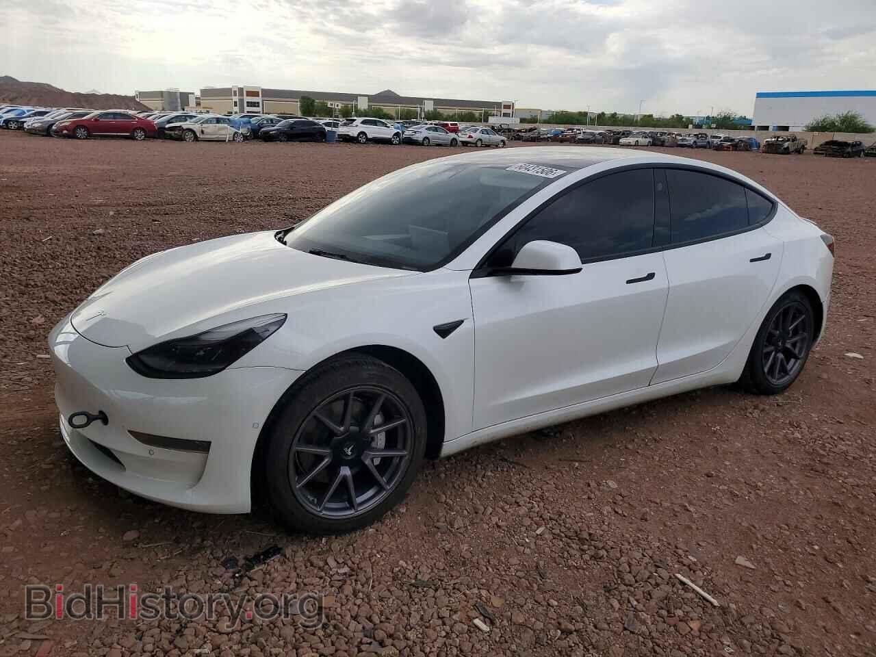 Photo 5YJ3E1EA1MF096010 - TESLA MODEL 3 2021