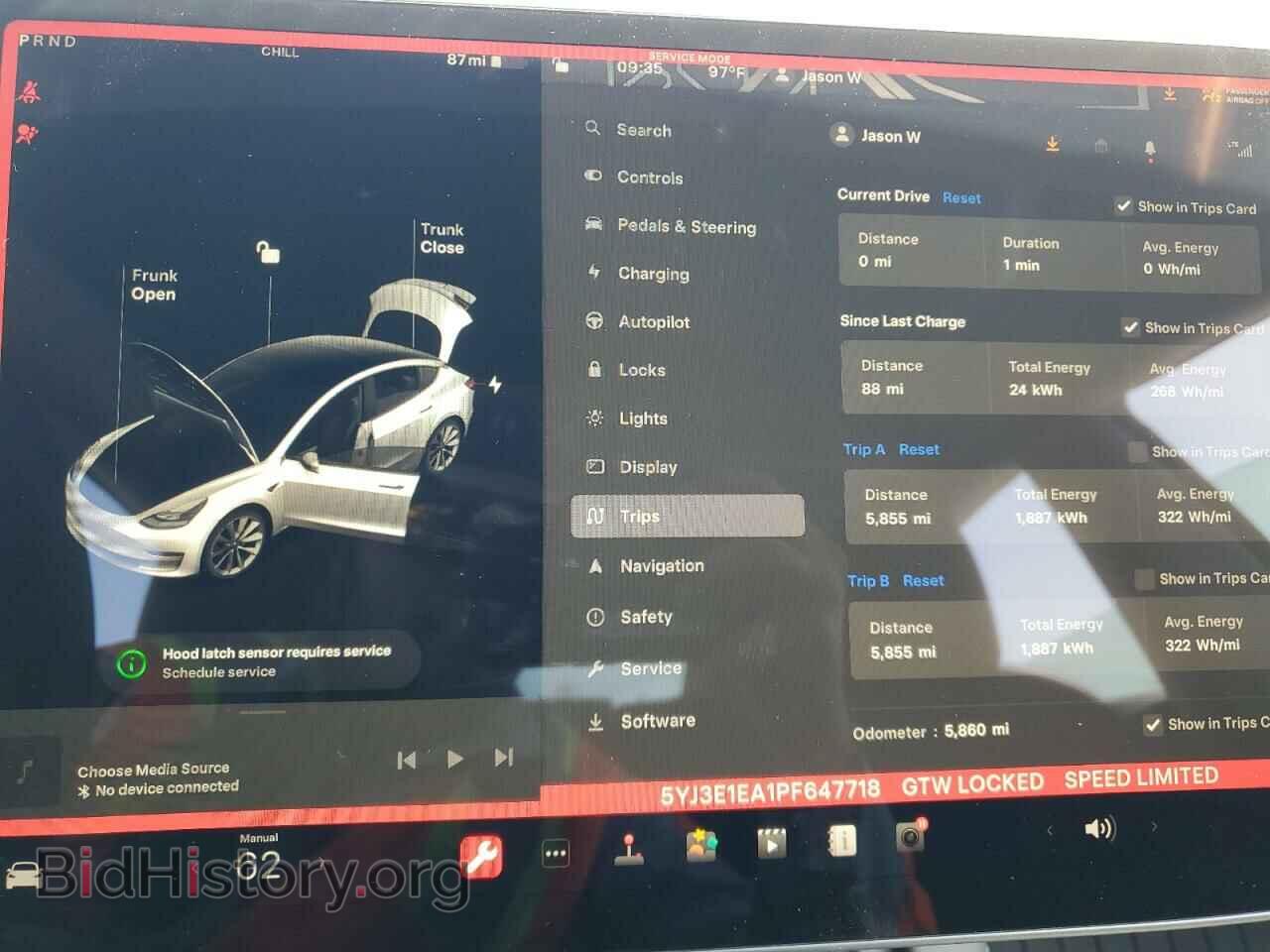 2023 TESLA MODEL 3 - VIN: 5YJ3E1EA1PF647718 - Photo 9