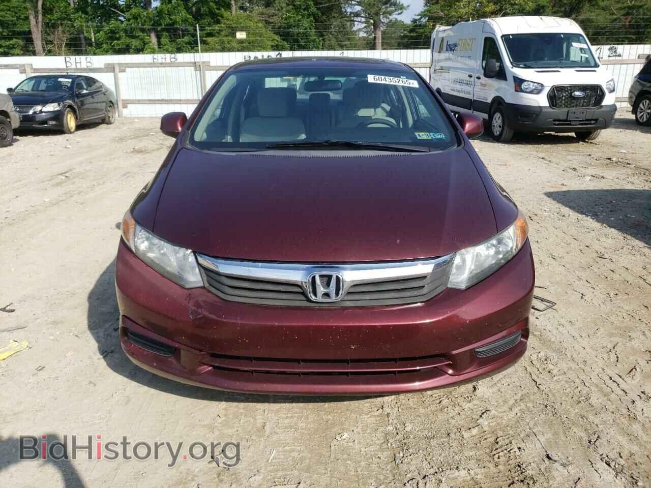 2012 HONDA CIVIC - VIN: 19XFB2F80CE384127 - Фото 5