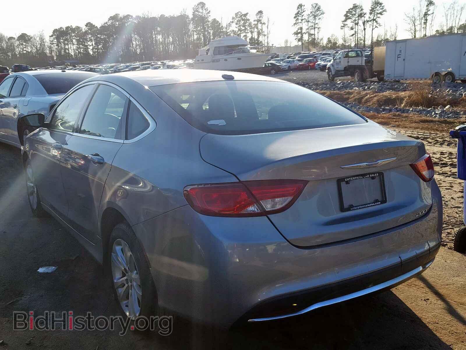 2015 CHRYSLER 200 - VIN: 1C3CCCAB3FN613431 - Photo 3