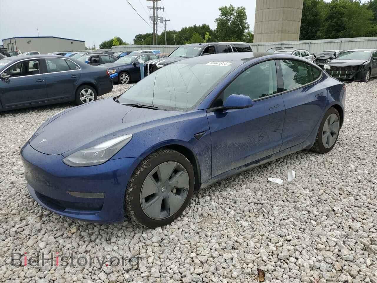 Photo 5YJ3E1EA9MF982124 - TESLA MODEL 3 2021