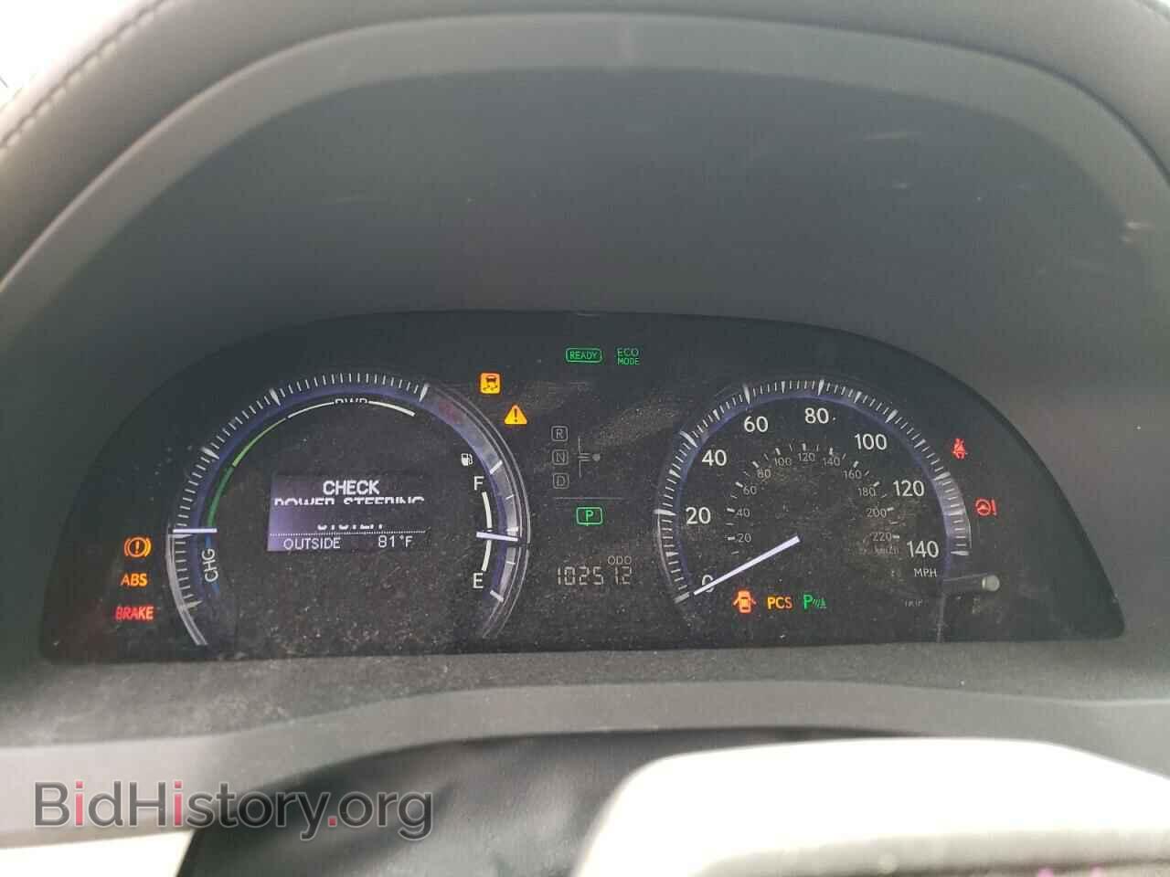 2010 LEXUS HS - VIN: JTHBB1BAXA2027726 - Фото 9