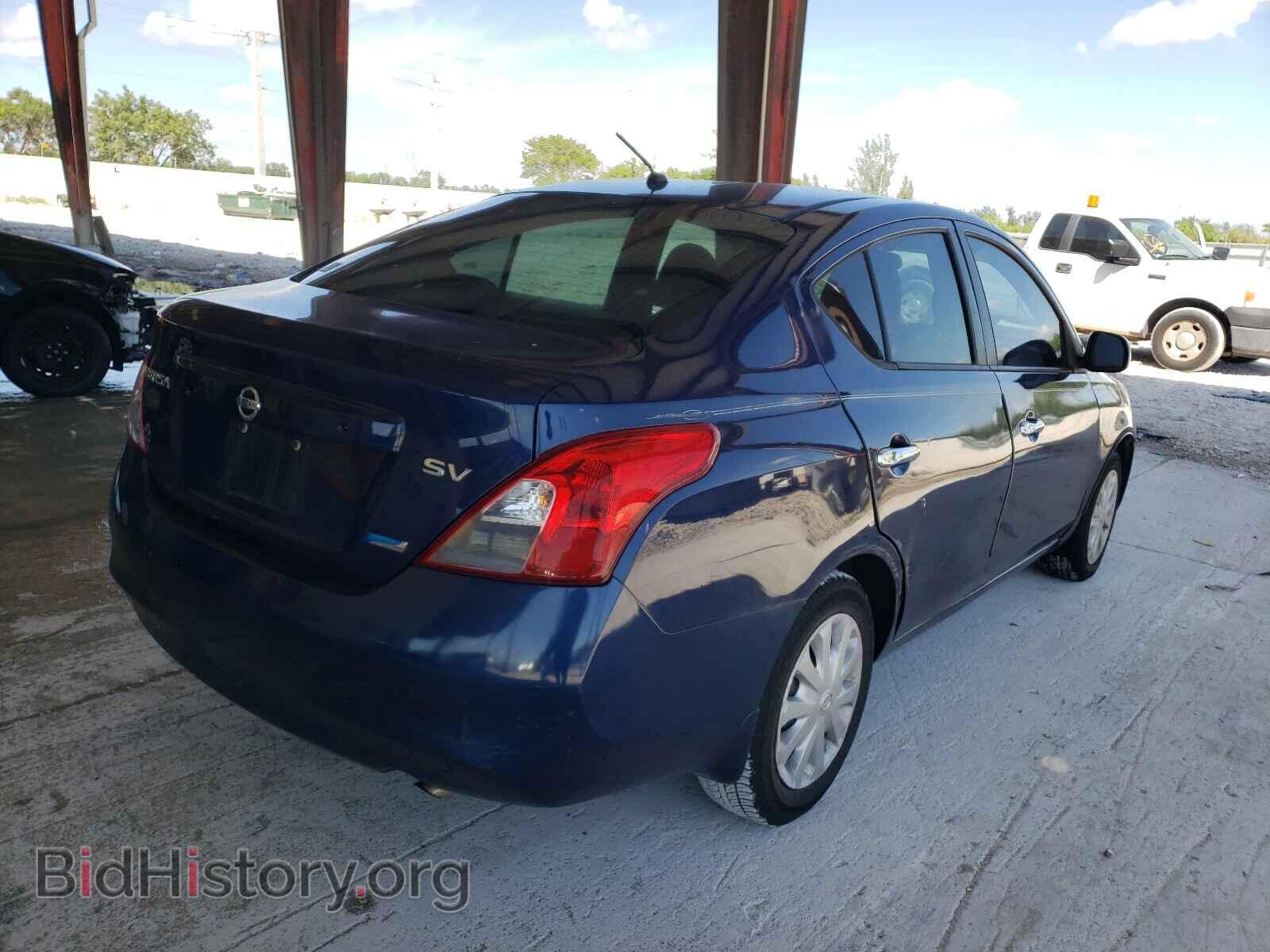 2012 NISSAN VERSA - VIN: 3N1CN7AP8CL845451 - Фото 4