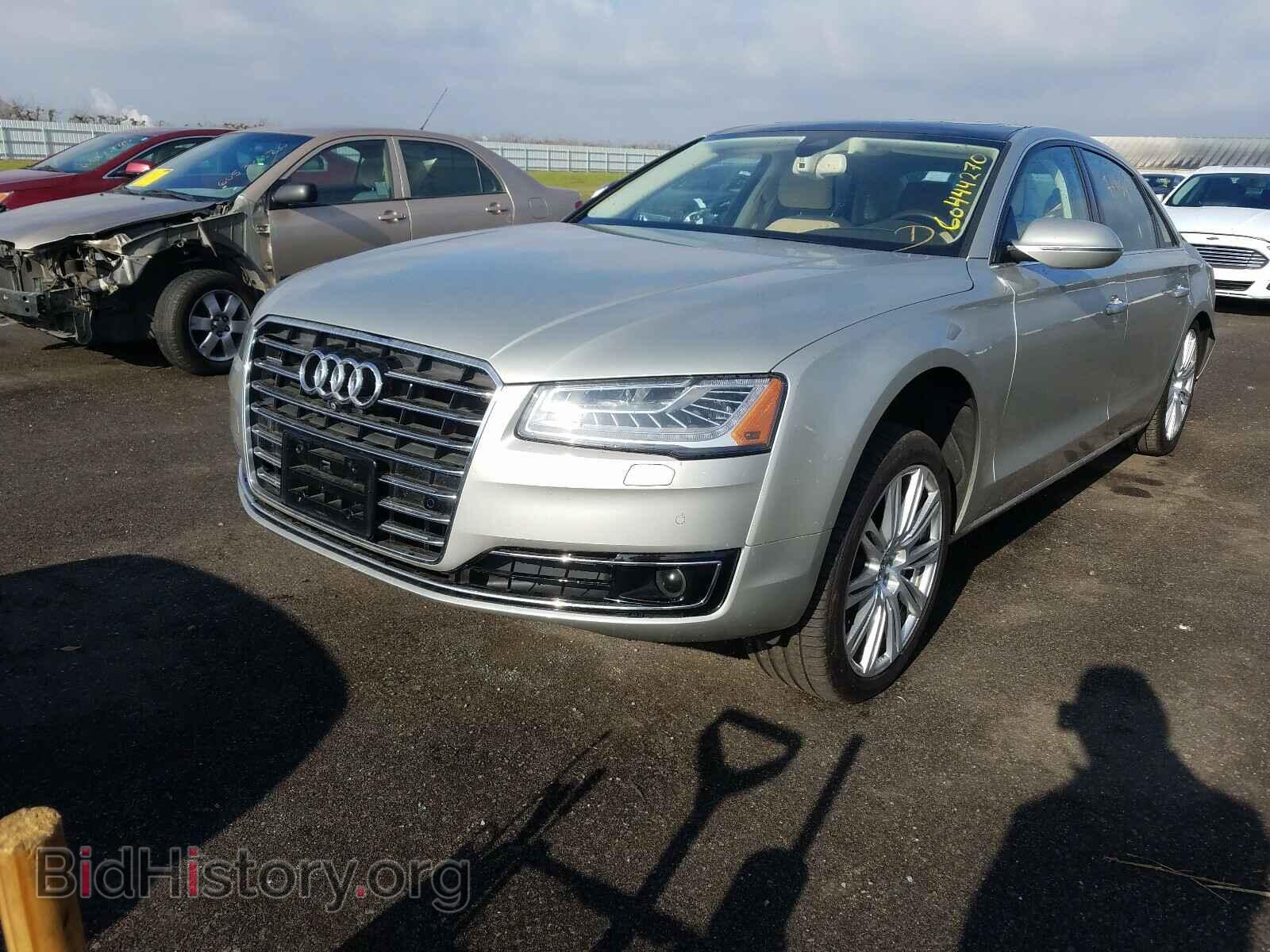 2016 AUDI A8 - VIN: WAU34AFD1GN008460 - Фото 2