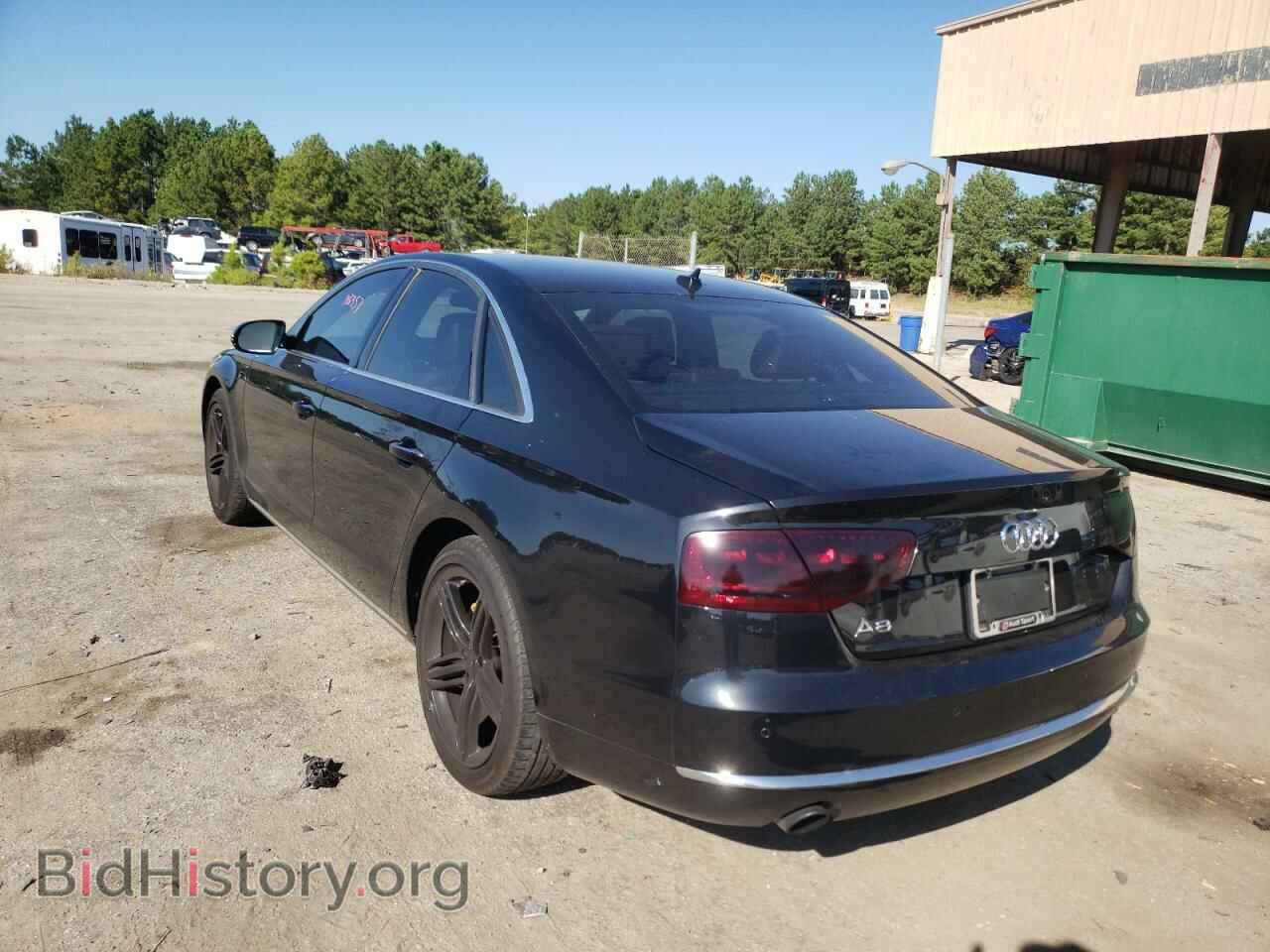 2013 AUDI A8 - VIN: WAUAGAFD8DN001404 - Фото 3